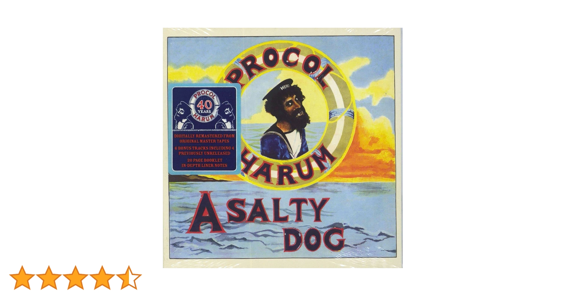 PROCOL HARUM 2LPプロコルハルム　青い影　 salty dog PROCOL HARUM / A SALTY DOG | RECORDSHOP GG
